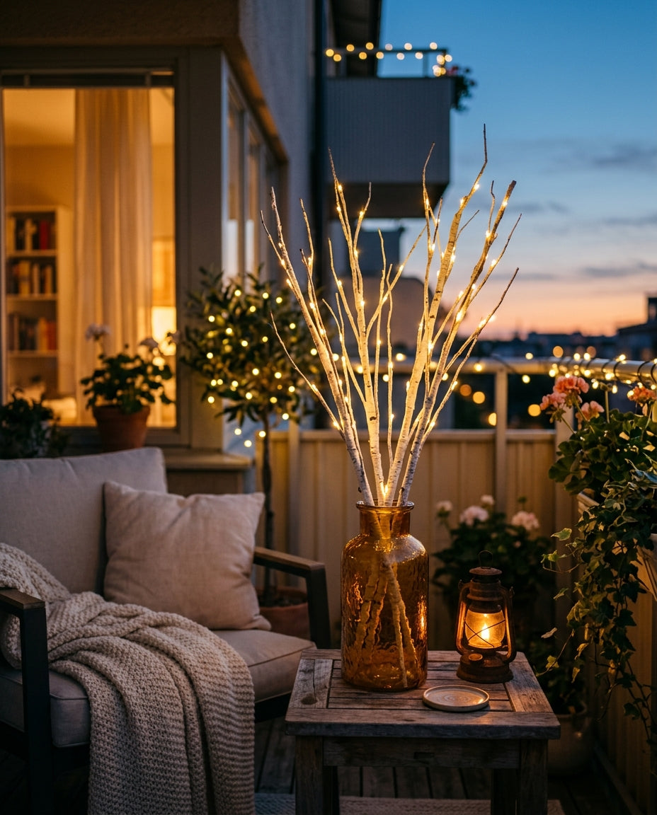 NordCandle™ – Lysande LED-Kvistar