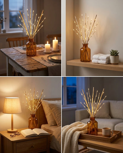 NordCandle™ – Lysande LED-Kvistar